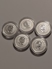 Canada 20 Dollar Silver Five  5  Coin Lot 2011-2013  9999 1 4 Ounce 