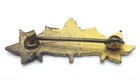 Vintage Canada Maple Leaf Enamel Gold Tone Travel Souvenir Pin
