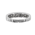 Lady s Diamond Wedding Band 8 Diamonds  96 Carat T w  14k White Gold  pz1003781 
