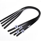2pcs Genuine Leather Shoulder Handbag Replacement Handle Diy Purse Bag Strap