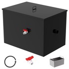 Commercial Grease Interceptor Grease Trap 50lbs 20 32 Gpm Carbon Steel