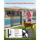 Uimoso Pool Fence Gate 4 X 2 5 Ft With Lock Detachable Inground Pool Safe Gate