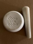 Vintage Coors Small Mortar   Non Coors Pestle