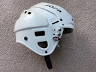 Vintage Jofa 390 Sr Hockey Helmet White Visor