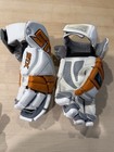 Syracuse Orange Team Issued Lacrosse Gloves Stx Surgeon 12  White