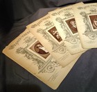 19th C Paris-th    tre Weekly Program Journal W  Woodburytype Photography Lot Of 7