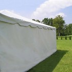 Tent Sidewall 7 X 30 Solid Water Resistant Polyethylene Canopy Privacy Enclosure
