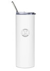 Supermarine Seafire Stainless Steel Water Tumbler With Straw - 20oz 