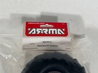2x New Arrma Gorgon 1 10 Monster Truck Chevron Dboots Tires   14mm Hex Ara550113