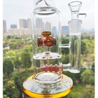 13  Heavy Glass Bong Percolate Bongs Smoking Hookah 1 8lb Water Pipe 19mm Bowl