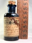 1870s Moline Ills Labeled Sohrbeck Bros Sharp Dohme Baltimore Cobalt Med Bottle