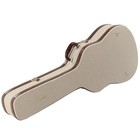 Glarry 39  Acoustic Classical Guitar Hard Case Box Microgroove Flat Grey