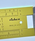 Vintage Pickett All Metal Slide Rule - Model N902-es   Simplex Trig - With Case 