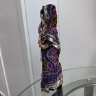 Vintage Souvenir Doll From India With Silk Dress 70s 80s Beautiful Details