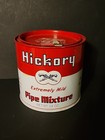 Vintage Hickory Pipe Mixture Extremely Mild Tobacco Tin 14 Oz Bright Graphics