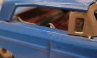 Vintage  1950s  Japanese  Tin Litho  Friction Car Toy  Blue  6 