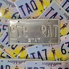 Mississippi License Plate     free         1 W random Letters     s Lighthouse Graphic