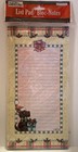 Mary Engelbreit 80 Sheet Magnetic List Pad Christmas Scottie Dog 2006 New