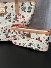 Disney Dooney   Bourke Christmas Woodland Tote   Wristlet Mickey Minnie Set