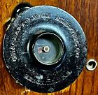 Antique Oak Cracraft Leich Electric Co Hand Crank Wall Telephone Phone Complete
