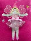 Tooth Fairy Pillow Handcrafted With Pink Felt   Measures 7 75    X 9 5      