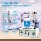 1000ml Magnetic Stirrer Hot Plate Magnetic Mixer Stir Plate Lab Stirrers 2400rpm
