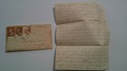 George Washington 3-cent Postage Stamp Scott   26 On Dated Envelope With Letter