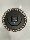 Vintage Ingraham Ornate Filigree Floral Design Quartz Wall Clock
