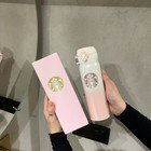 Starbucks 17oz Stainless Steel Vacuum Cup     Sakura cherry Pink Gradient
