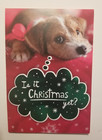 Christmas Greeting Cards Puppy Set Of 2 Anyone Any Age Hallmark Cute Dog