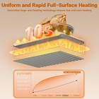 Food Warming Mat For Food  Electric Warming Tray With Full Surface Heating 5    