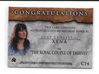 Rittenhouse Quotable Xena Warrior Princess Lucy Lawless Costume Card C14 Rare Sp