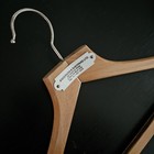 Vtg Anderson   Sheppard Ltd - 30 Savile Row London - Wood Suit Hanger