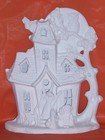 Ceramic Bisque   Ready To Paint     Haunted House Lights Up