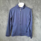 Peter Millar Jacket Women Small Navy Blue Full Zip Performance Golf