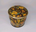 Decorative Tin Lidded Container Daher England