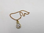 Gold Pocket Watch 1 12 Scale Dollhouse Miniature  - Fast Us Shipper