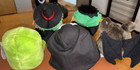 Puffkins Limited Edition Halloween Lot Of 5 Ding  Stitch  Screech  Hazel Roswell
