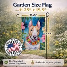 Caroline s Treasures English Bull Terrier Luau Garden Flag Dac6424gf