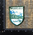 Vintage Colorado Mountains Scenic View Travel Souvenir Embroidered Sew-on Patch