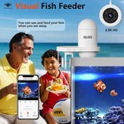 Wifi Automatic Fish Feeder For Aquarium With Hd Camera  Smart Auto Fish Feeder  