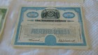 100 Stock Certificates 10 Each Of 10 Different Types Lot   32