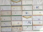 Rare China-taiwan-taipei High Value Stamps On 22 Covers To Prestigious U s Banks