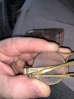 Antique Spectacles Late 19th Century early 20th W  Leather Case