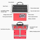 Solar Fence Charger 0 5 Joule 32km 9500v With Battery For Livestock Farm Ranch