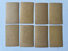 Rare 8 Vintage Cdvs Classic Sculptures 1860s 