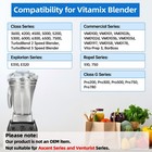 Stainless Steel Container 48oz replace For 5000 5200 6300 6500 7500 E310 E320 Pr