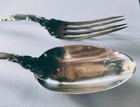 Antique Sterling Youth Fork   Spoon Strasbourg By Gorham 44 25g Use Or Scrap