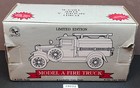 Liberty Classics Model A Ford Fire Truck Locking Coin Bank 1 25  2014 New In Box