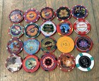 Lot Of 100 Casino Chips  3